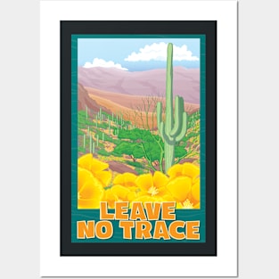 Desert Morning - Leave No Trace Posters and Art